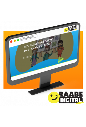 DIGI SLOVENSKÝ JAZYK PRE 3. ROČNÍK ZŠ – 2. ČASŤ